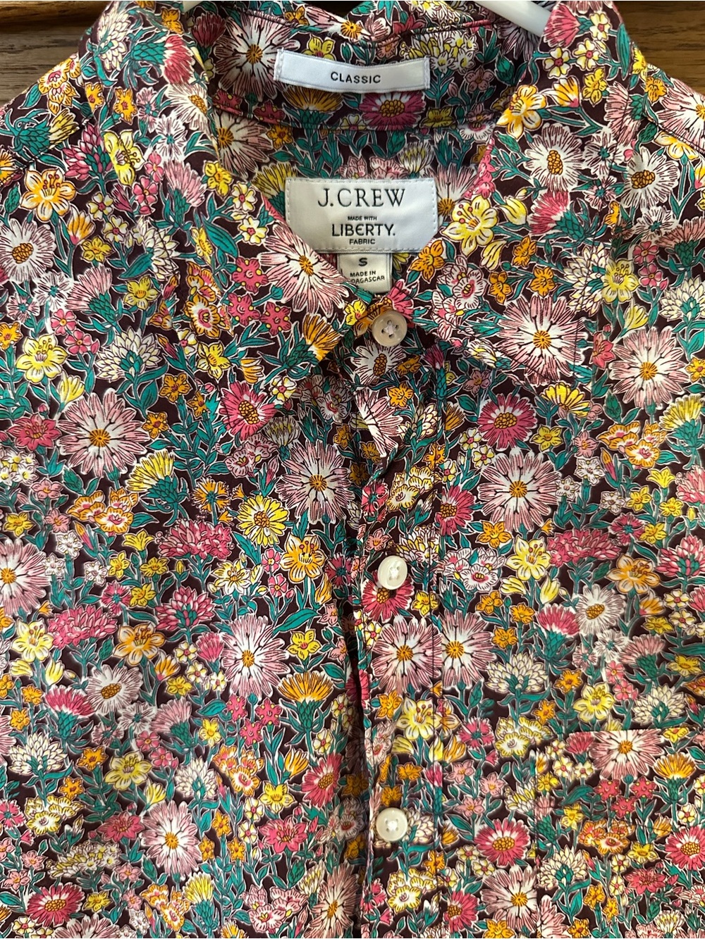 J Crew + Liberty of London Top